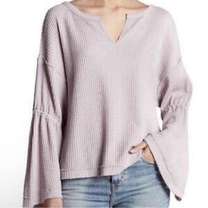 We The Free Lavender Knit Top